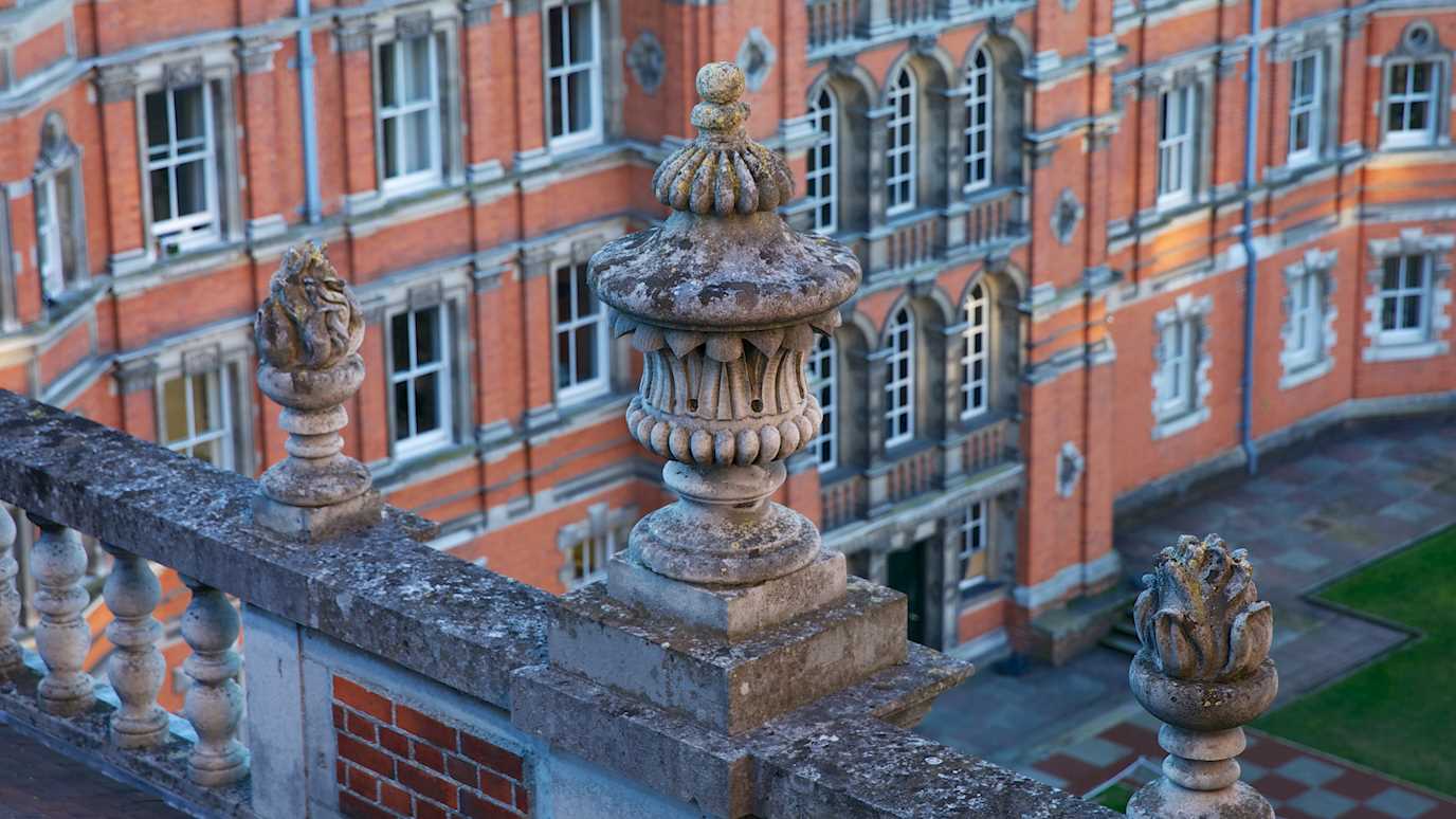 Founders, balcony, quad